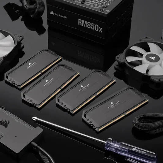 Corsair Dominator Platinum RGB 32GB (16GBx2) DDR5 5600MHz RAM (Black) 