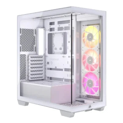 Corsair iCUE LINK 3500X RGB Mid Tower Cabinet Black  Microcenter India