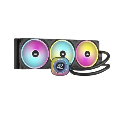 Corsair iCUE LINK H170i LCD Black Liquid CPU Cooler  Microcenter India