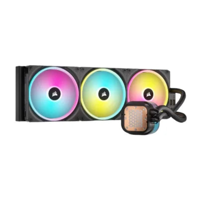 Corsair iCUE LINK H170i LCD Black Liquid CPU Cooler  Microcenter India