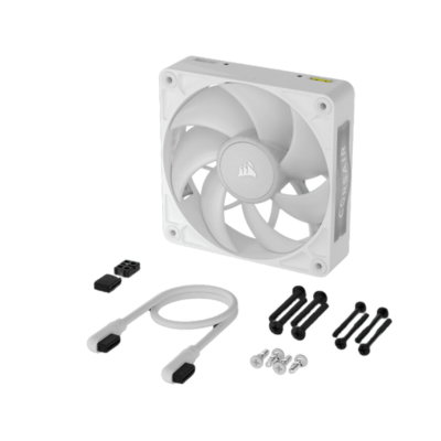 Corsair iCUE LINK RX120 MAX RGB 120mm PWM Thick Fan Expansion White 