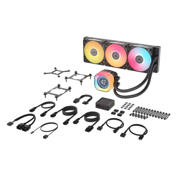 Corsair iCUE LINK Titan 360 RX LCD AIO CPU Cooler  Microcenter India