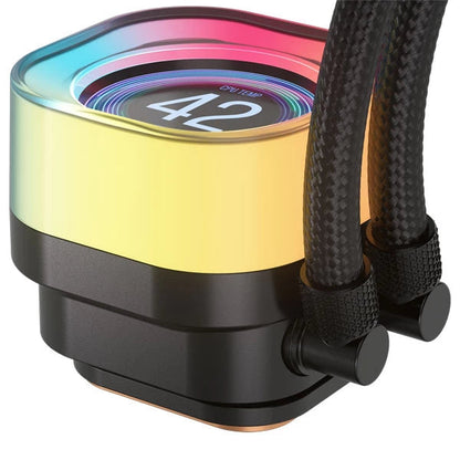 Corsair iCUE LINK Titan 360 RX LCD AIO CPU Cooler  Microcenter India