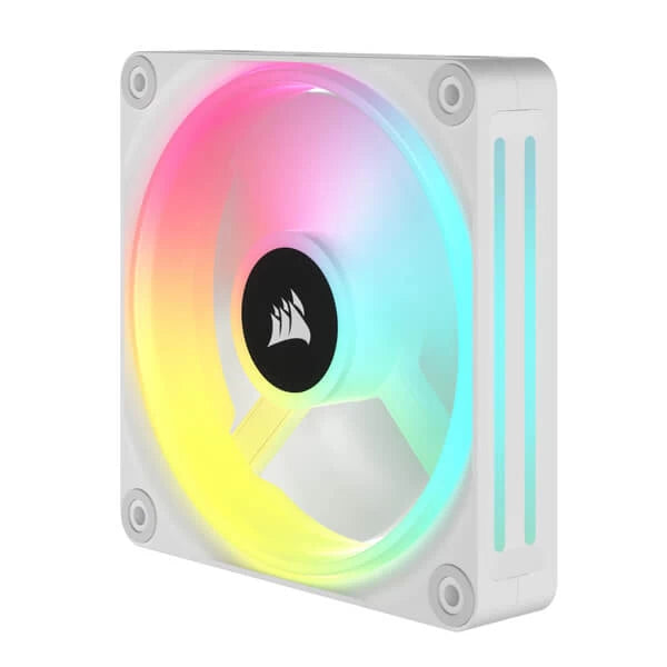Corsair iCUE Link QX120 RGB White 120mm PWM Cabinet Fan Single Pack  Microcenter India