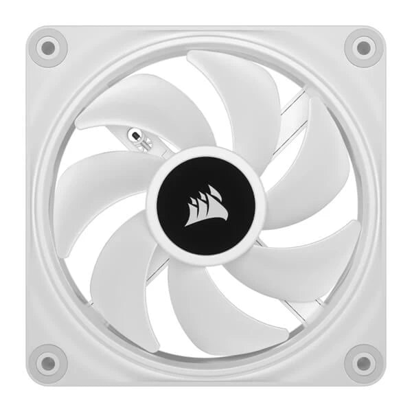 Corsair iCUE Link QX120 RGB White 120mm PWM Cabinet Fan Single Pack  Microcenter India