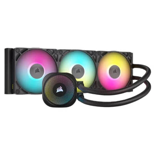 Corsair iCUE Link Titan 360 RX RGB 360mm CPU Liquid Cooler Black  Microcenter India