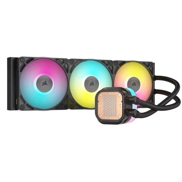 Corsair iCUE Link Titan 360 RX RGB 360mm CPU Liquid Cooler Black  Microcenter India