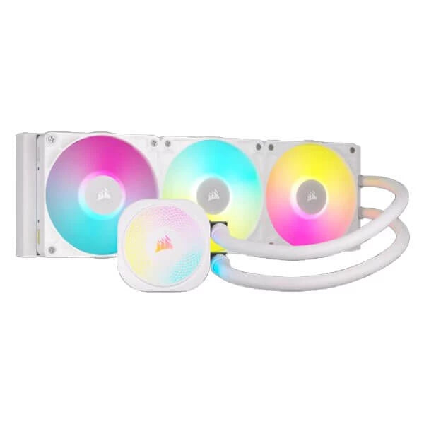 Corsair iCUE Link Titan 360 RX RGB 360mm CPU Liquid Cooler White  Microcenter India