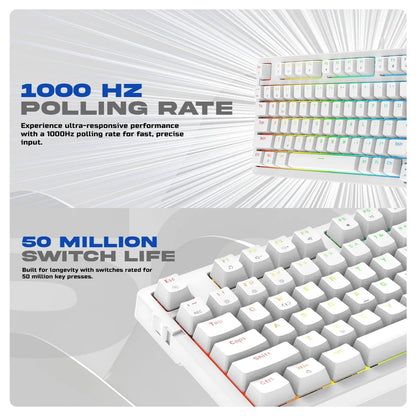 Cosmic Byte Phantom Gasket Mechanical Wired Swappable Keyboard (CB-GK-41) 