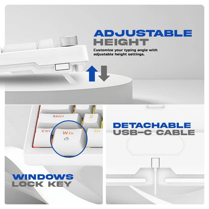 Cosmic Byte Phantom Gasket Mechanical Wired Swappable Keyboard (CB-GK-41) 