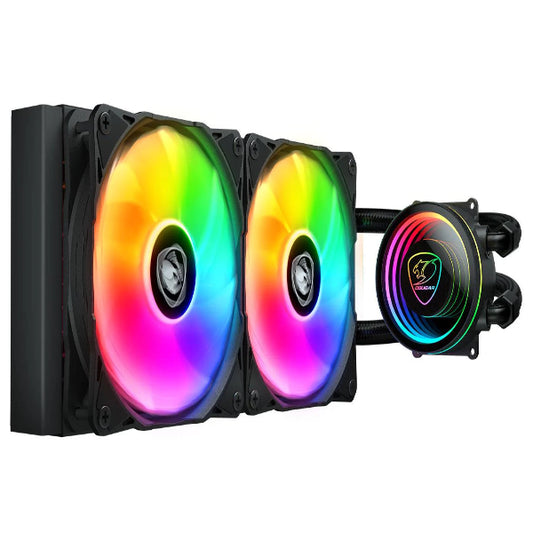 Cougar POSEIDON ELITE 240 ARGB Liquid Cooler - Microcenter India.