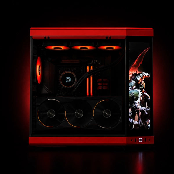 Crimson Apex X3D AI Workstation PC Build