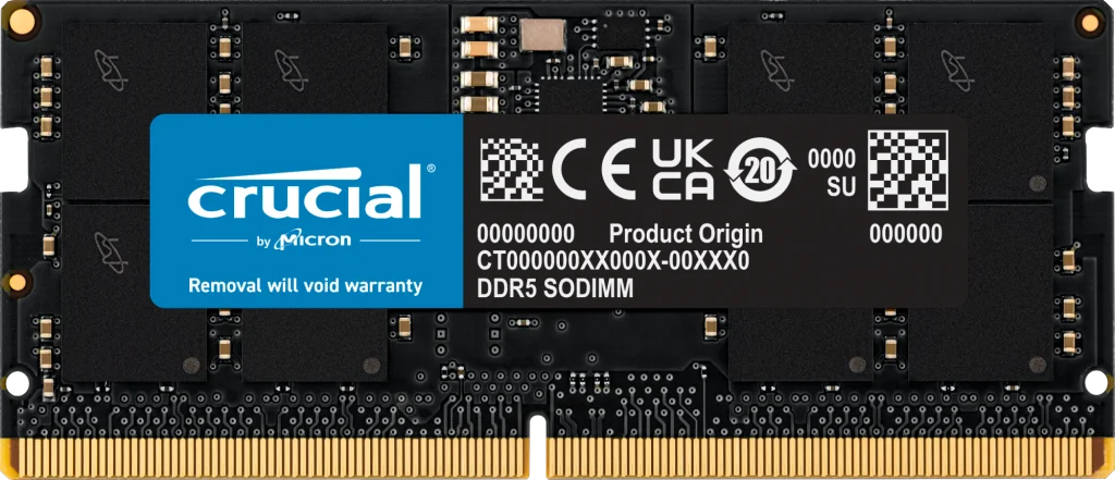 Crucial 16GB DDR5 5600 Mhz SODIMM  Microcenter India