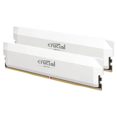 Crucial Pro DDR5 RAM 32GB (2x16GB) CL36 6000MHz Desktop White  Microcenter India
