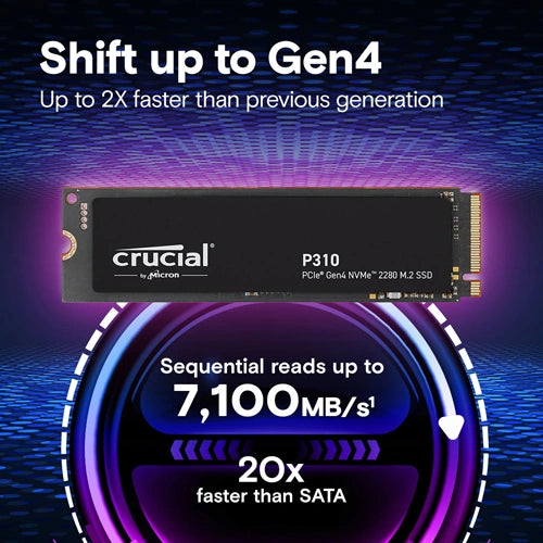 CrucialP310NVMe1TBGen4SSD