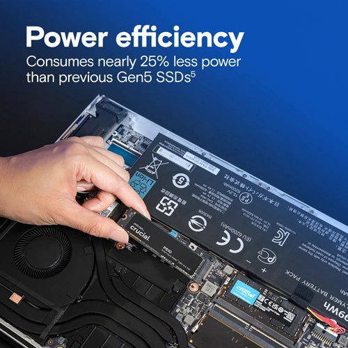 Crucial P510 PCIe Gen5 NVMe M.2 SSD