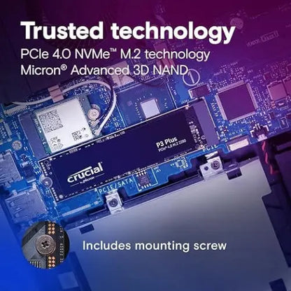 Crucial P3 Plus 2TB PCIe M.2 2280 SSD - Microcenter India.
