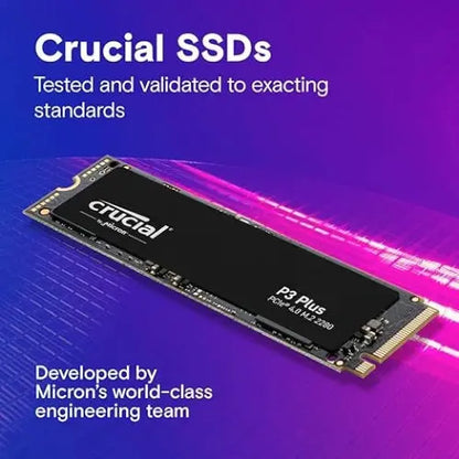 Crucial P3 Plus 2TB PCIe M.2 2280 SSD - Microcenter India.
