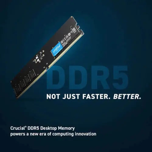 Crucial 16GB DDR5 5600MHz UDIMM CL46 Desktop RAM - Microcenter India.