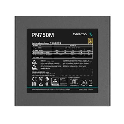 DeepCool PN750M ATX 3.1 750 Watt 80 Plus Gold SMPS  Microcenter India