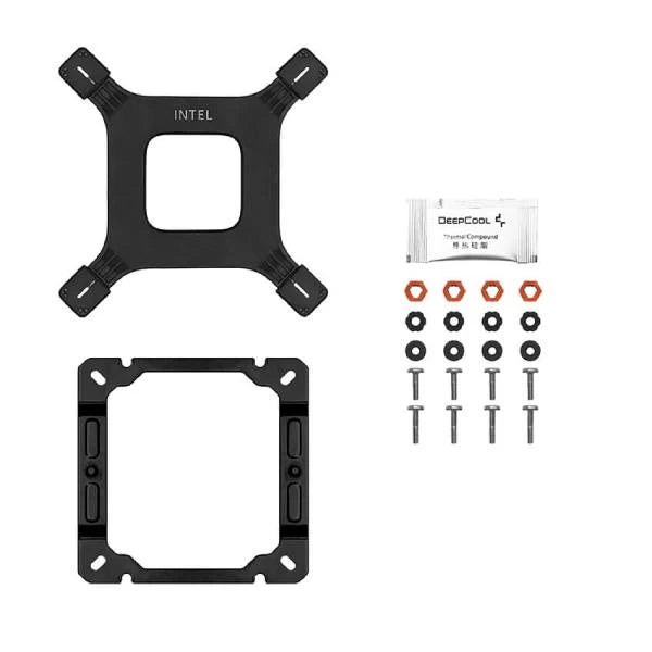 Deepcool AG400 BK ARGB 120mm CPU Air Cooler Black  Microcenter India