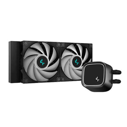 Deepcool Gammaxx LE520 ARGB 240mm CPU Liquid Cooler Black  Microcenter India