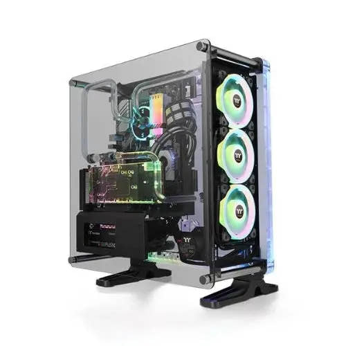 Thermaltake DistroCase 350P Black ATX Mid Tower PC Case - Microcenter India.