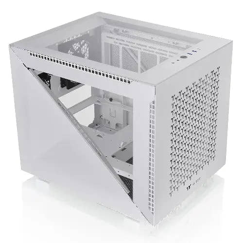 Thermaltake Divider 200 TG Air White Micro-ATX PC Case - Microcenter India.