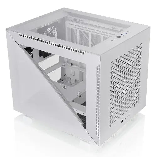 Thermaltake Divider 200 TG Air White Micro-ATX PC Case - Microcenter India.