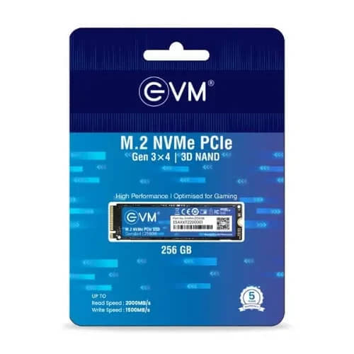 evm 256gb, 256gb ssd, nvme gen3 ssd