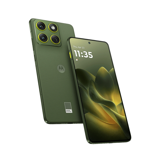 Moto Edge 70 8GB RAM 256GB Pantone Bronze Green Smartphone - Microcenter India.