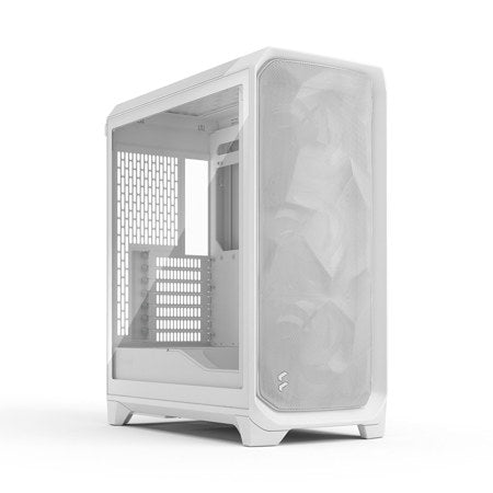 Fractal Design Meshify 3 White tempered glass clear tint ATX mid tower cabinet