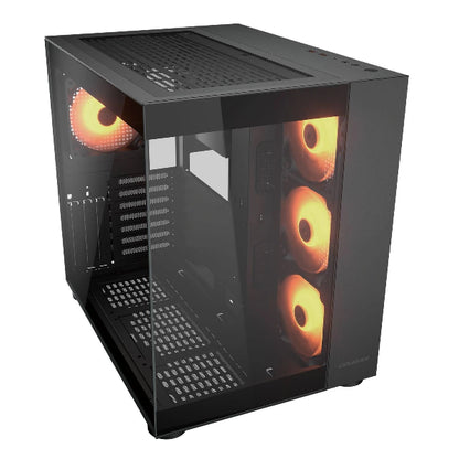 Cougar FV150 RGB Mid Tower Case - Microcenter India.