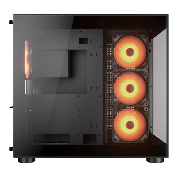 Cougar FV150 RGB Mid Tower Case - Microcenter India.