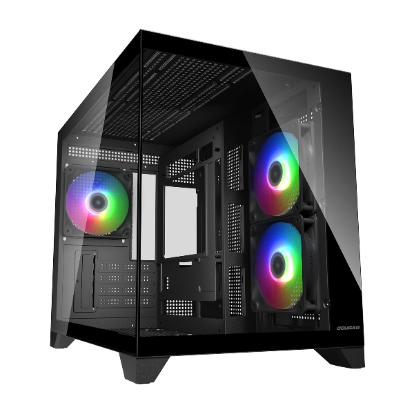 Cougar FV150 RGB Mini Tower Case - Microcenter India.