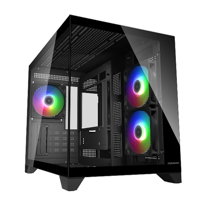 Cougar FV150 RGB Mini Tower Case - Microcenter India.