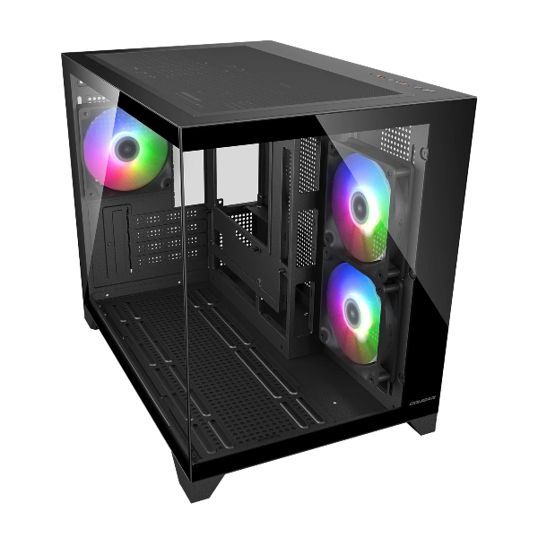 Cougar FV150 RGB Mini Tower Case - Microcenter India.