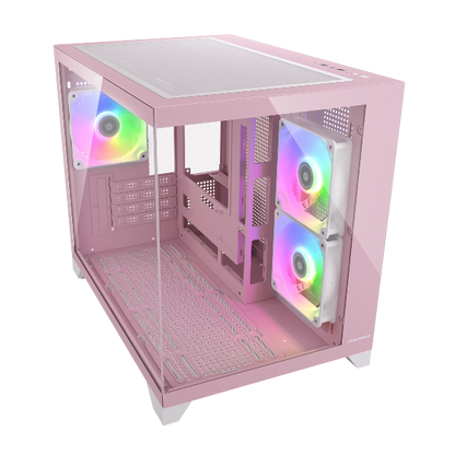 Cougar FV150 RGB Mini Tower Case - Microcenter India.