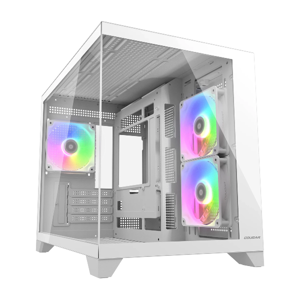 Cougar FV150 RGB Mini Tower Case - Microcenter India.