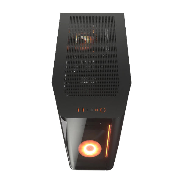 COUGAR FV270 RGB Cabinet Black Panoramic Gaming Case - Microcenter India.