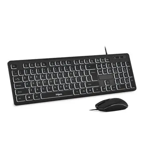 Fingers Keyboard and Mouse Magnifico Duo Combo Black  Microcenter India