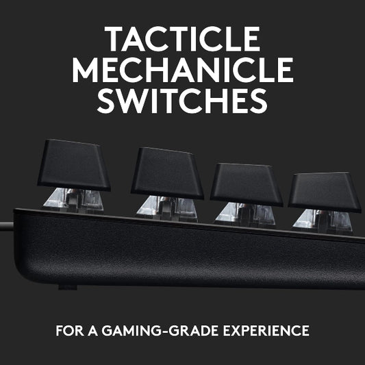 Logitech G413 SE Mechanical Gaming Keyboard Black - Microcenter India.