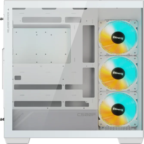 
GIGABYTE C500 PANORAMIC STEALTH ICE Mid Tower PC Case - Microcenter India.
