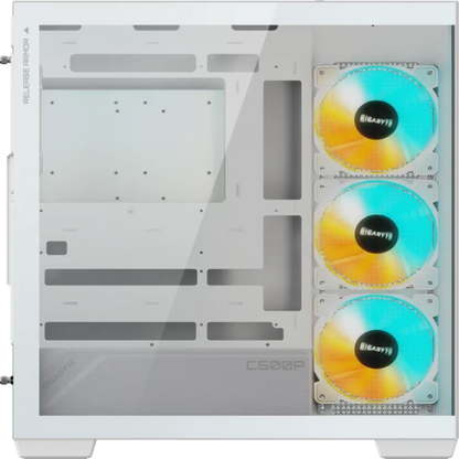 
GIGABYTE C500 PANORAMIC STEALTH ICE Mid Tower PC Case - Microcenter India.
