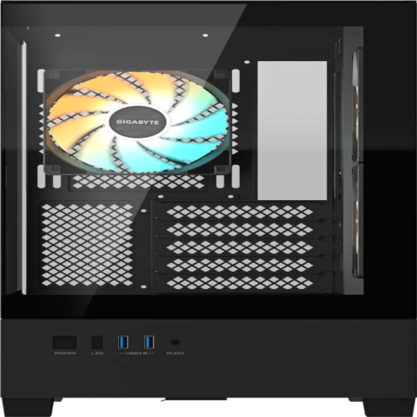 GIGABYTE C201 PANORAMIC Mid Tower Cabinet - Microcenter India.