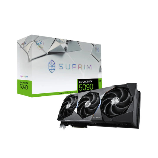 MSI RTX 5090 SUPRIM SOC 32GB GDDR7 OC Graphics Card - Microcenter India.