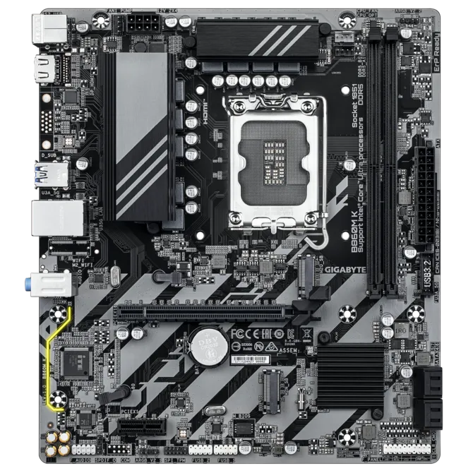 GIGABYTE B860M K Micro-ATX Motherboard  Microcenter India