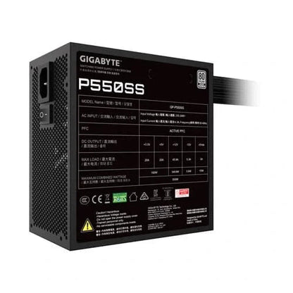 GIGABYTE P550SS Silver ATX 3.0 SMPS  Microcenter India