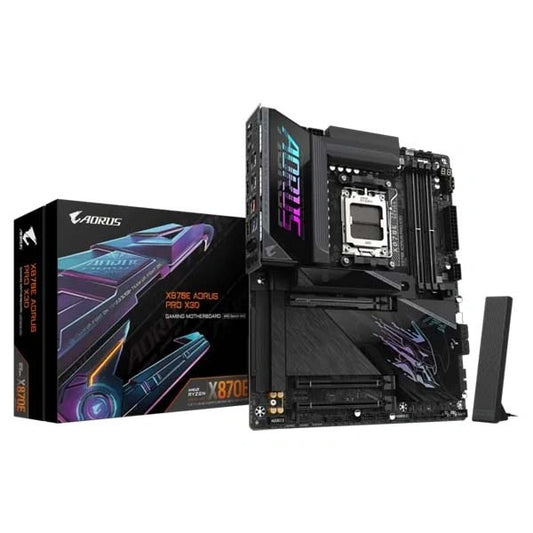 Gigabyte X870E AORUS PRO X3D Motherboard - Microcenter India.