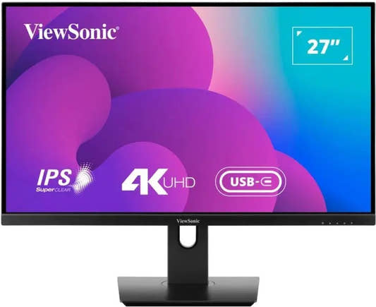 Viewsonic VX2762U-4K Monitor with USB-C  Microcenter India